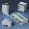 Enclosures for rail DIN application